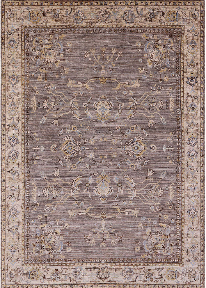 Ahgly Company Indoor Rectangle Mid-Century Modern Area Rugs, 7' x 10'