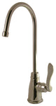 Kingston Brass Single-Handle Water Filtration Faucet, Brushed Nickel