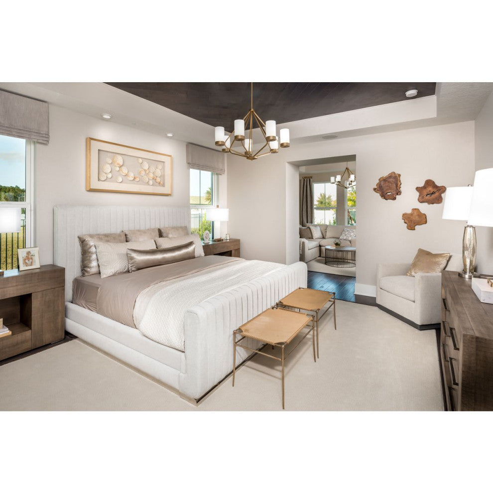Elevate 5-Light Chandelier, Brushed Bronze