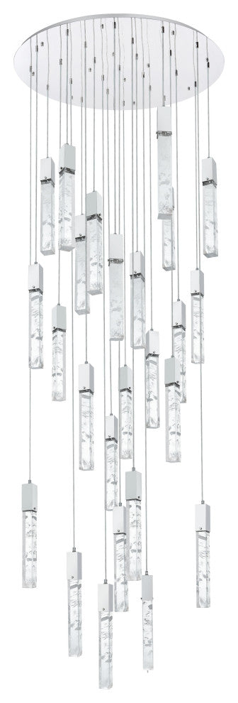 Home Living 42" Chandelier, Chrome