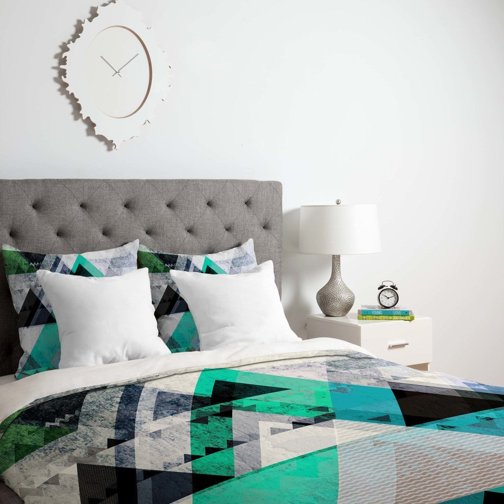 Deny Designs Mareike Bohmer Graphic 4 XY Duvet Cover - Lightweight