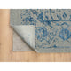 Gray, Fine Jacquard Hand Loomed, Wool and Silk, Oversized, Rug, 11'10" x 18'0"