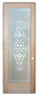 Interior Prehung Door or Interior Slab Door - Bordeaux - Douglas Fir (stain...