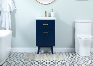 Beatrice 18" Bathroom Vanity, Blue
