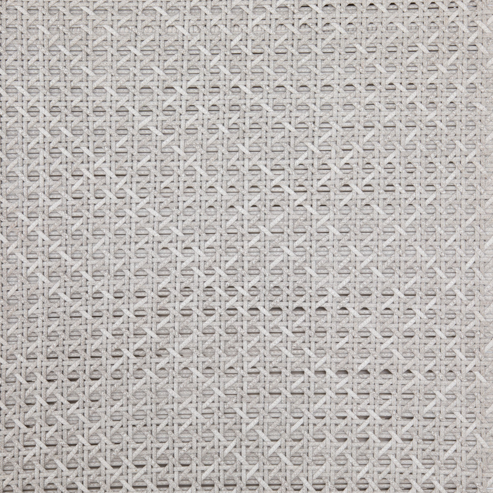 Paige Outdoor Woven Chaise Lounge-Grey