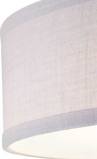 Inspire Collection 2-Light Semi-Flush, Graphite