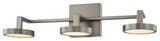 Contemporary Vanity by Kalco, Satin Nickel, 5"