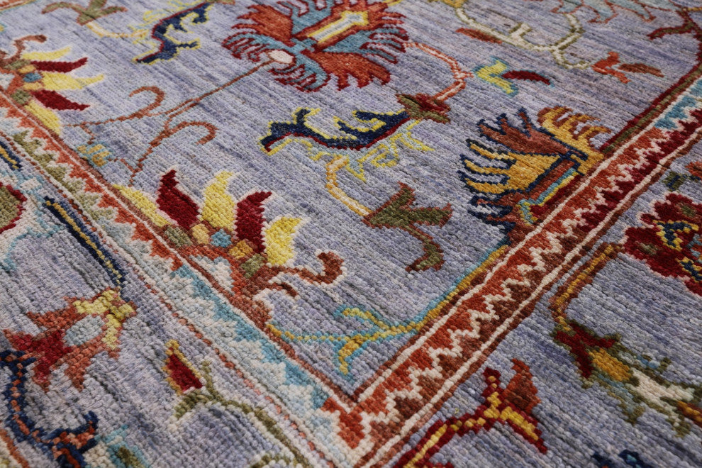 Persian Tabriz Hand Knotted Wool Runner Rug 2' 9" X 9' 10" Q8384