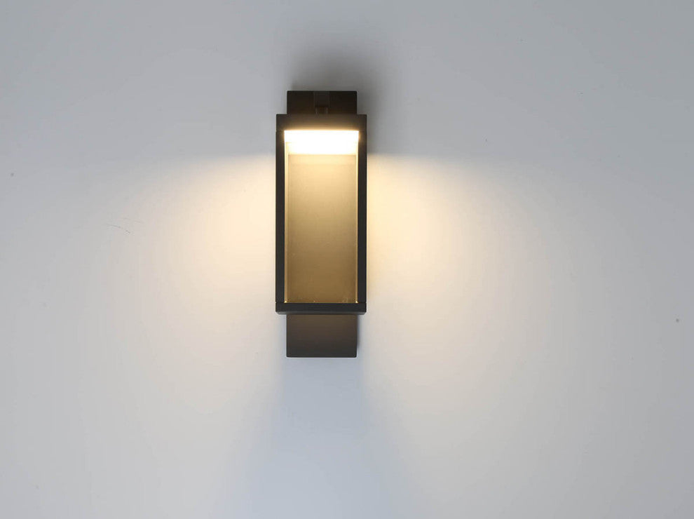 1-Light Transitional Outdoor Wall Light by Eurofase