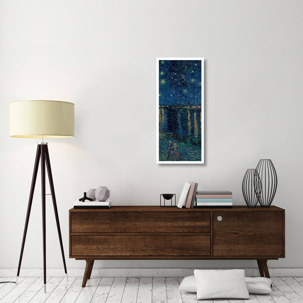 "Starlight Over the Rhone (right)" Print by Vincent van Gogh, 19"x42"