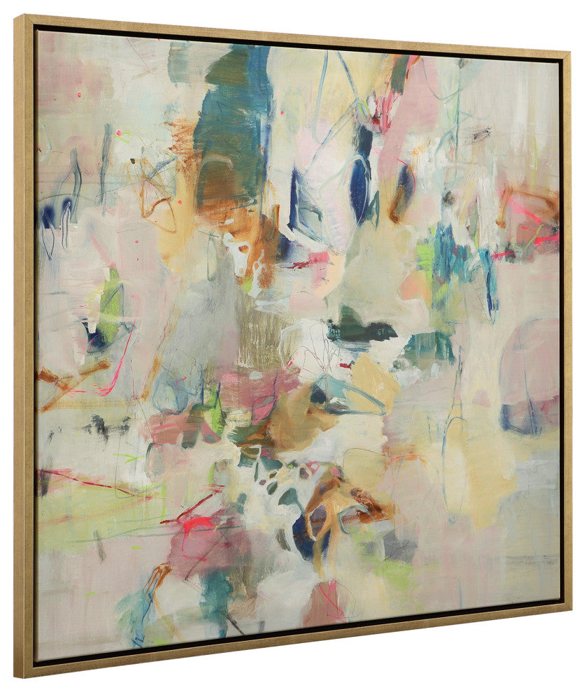 Party Time Framed Abstract Art