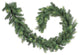 260 Tips Christmas Pine 9 Feet Garland - Green Two-tone