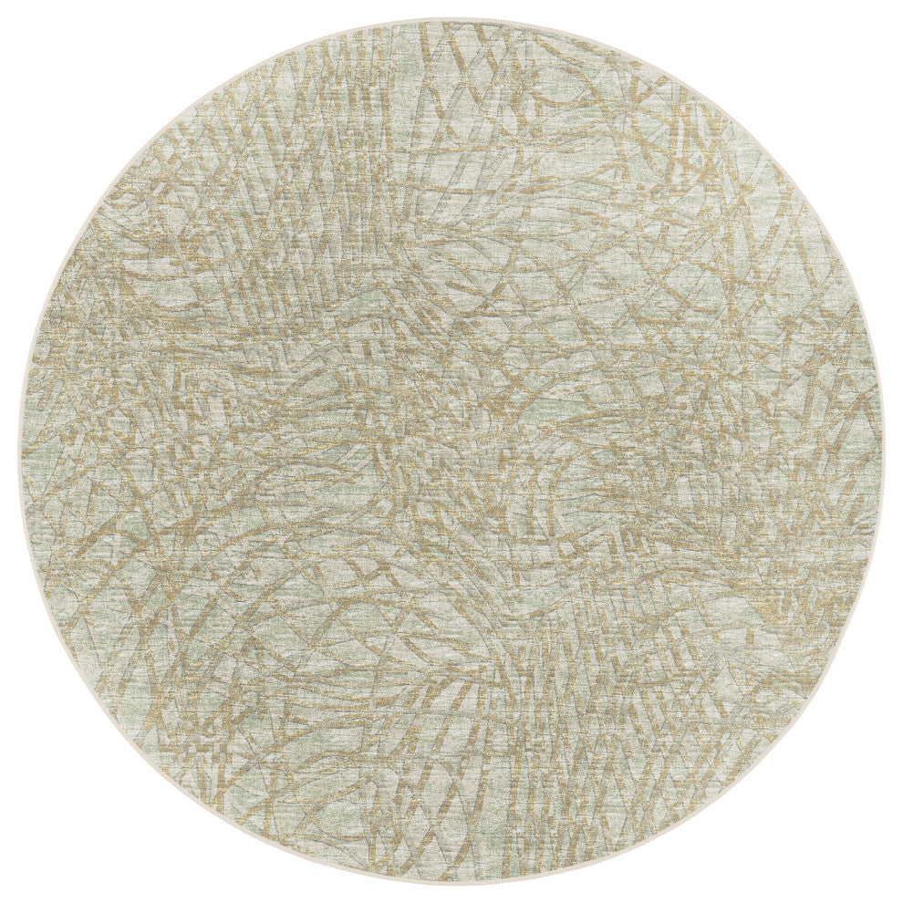 Winslow WL2 Aloe 6' x 6' Round Rug