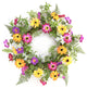 Mixed Floral Wreath