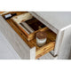 Fresca Formosa Modern 30" Ash Wall Hung Single Sink Vanity Set, Faucet Fft1040ch