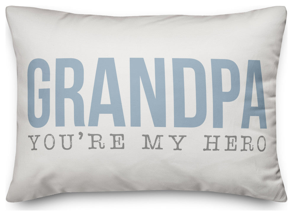 Hero Grandpa 14x20 Spun Poly Pillow