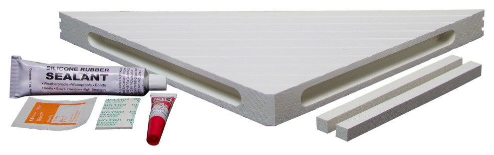 The Goof Proof Tile Ready Corner Shelf