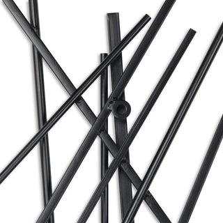 Avalon Large Abstract Wall Art, Black