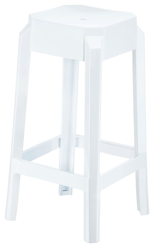 Compamia Fox Counter Stools, Set of 2, White