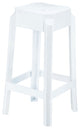 Compamia Fox Counter Stools, Set of 2, White