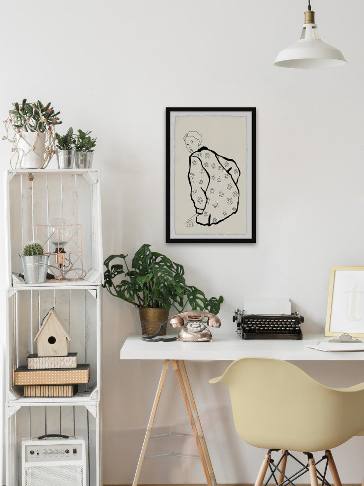 "Clear the Air" Framed Painting Print, 8x12