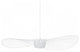 Lilly Pendant Lamp, White, 32" in Dia