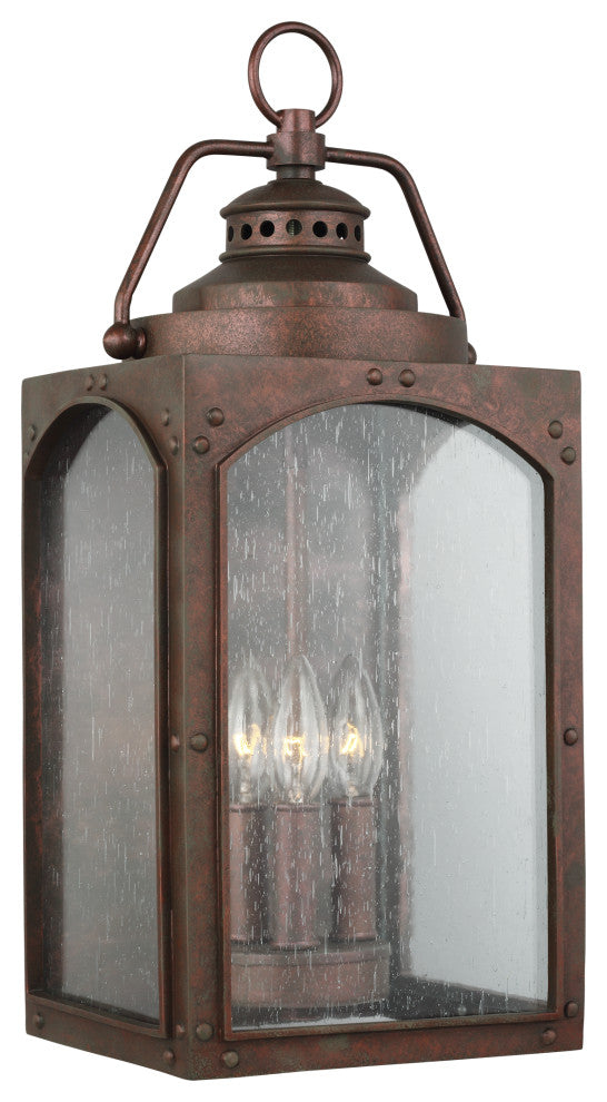 Randhurst Large Lantern, Copper Oxide