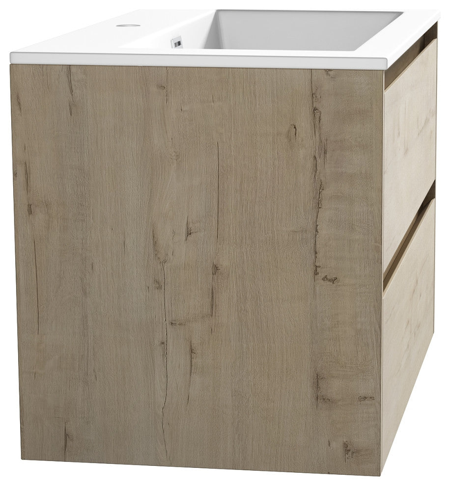 The Marlow Single Bathroom Floating Vanity, Liv, 30"