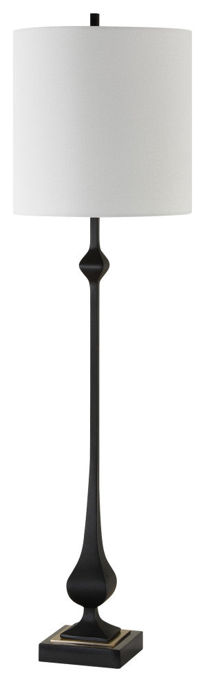 Uttermost Hightower Black Buffet Lamp