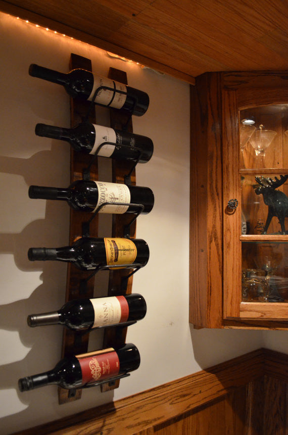Wine Stave Wine Rack