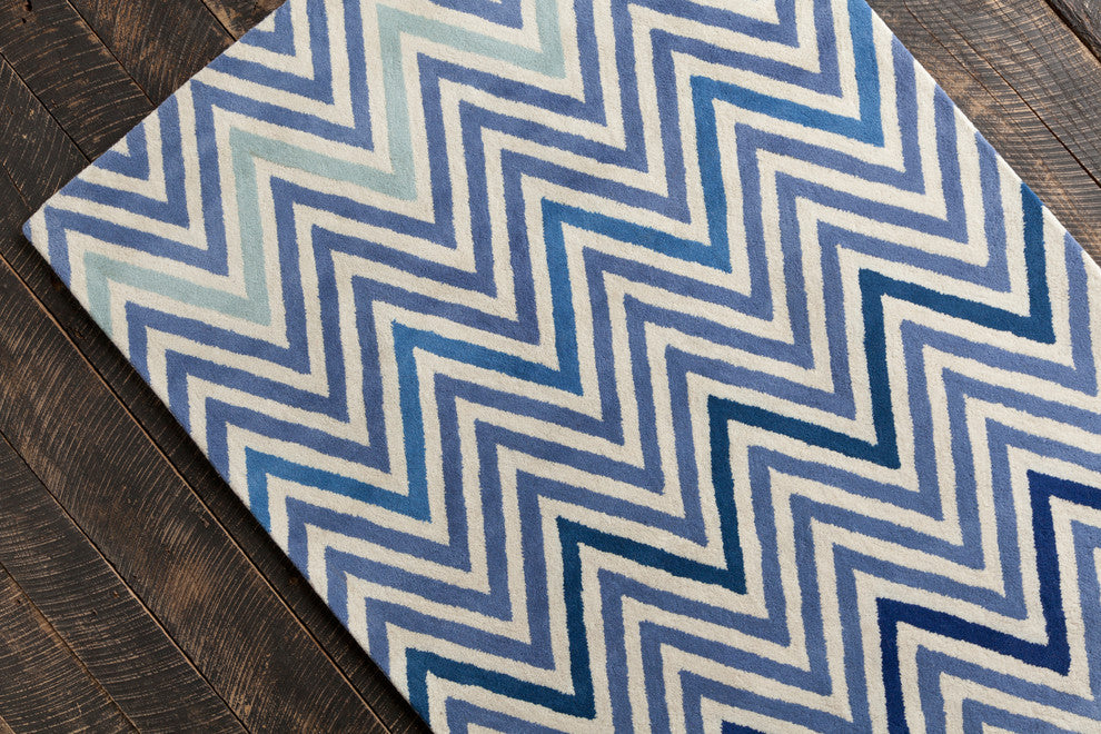 Allie Geometric Pattern Contemporary Area Rug
