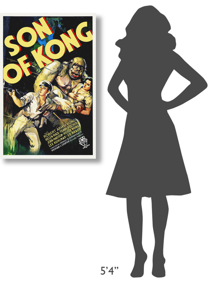 "Son of Kong" Stretched Canvas Giclee by Hollywood Photo Archive, 24x36"