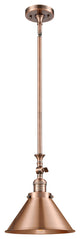 1-Light Briarcliff 10" Mini Pendant, Antique Copper
