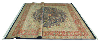 Heirloom Ravi Navy/Red Rug, 8'11x12'0