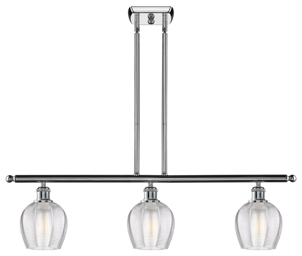 Innovations 516-3I-PC-G462-6-LED 3 Light Island Light, Polished Chrome