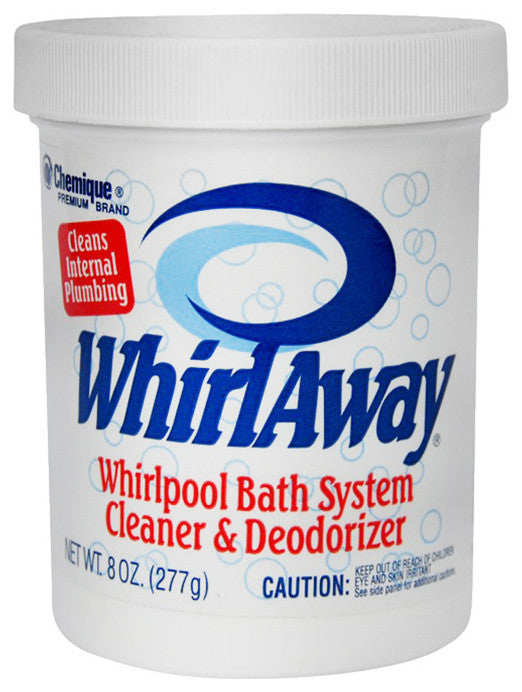 WHIRLAWAY Whirlpool Bath System Cleaner and Deodorizer, Hot Tubs & Spas, 8 Oz