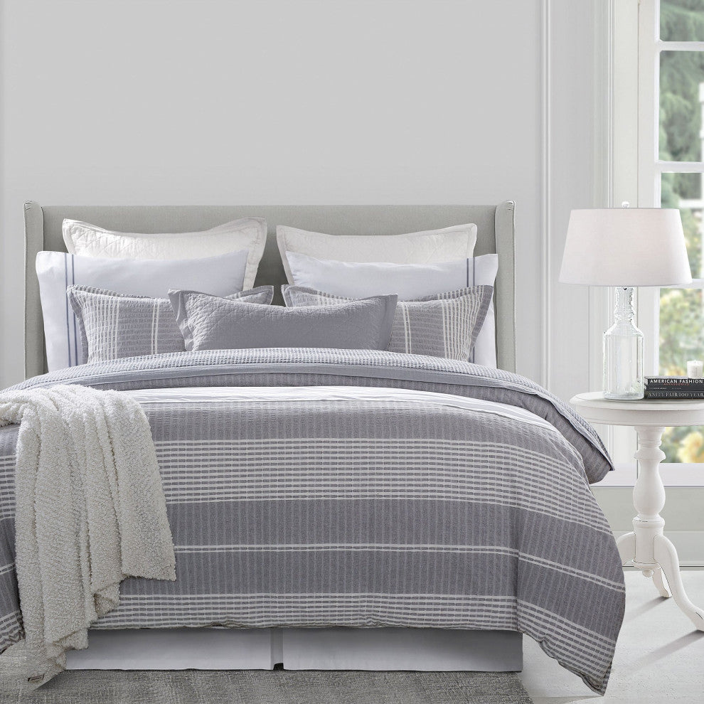 Lane Stripe Comforter Set, Super King, 3PC