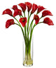 Mini Calla Lily Flower Arrangement, Red