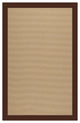 Zoe-Sisal Machine Tufted Rectangle Rug, Brown, 8''x10''