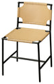 Asher Leather Dining Chair, Cashew
