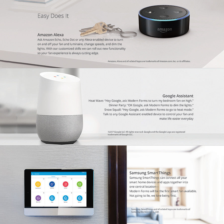 Modern Forms 48" Fan Downrod, Matte Black