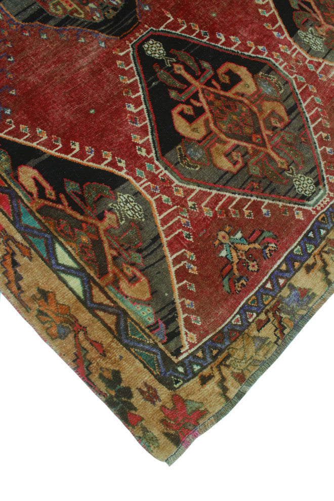 Semi-Antique Mawusi Red Rug