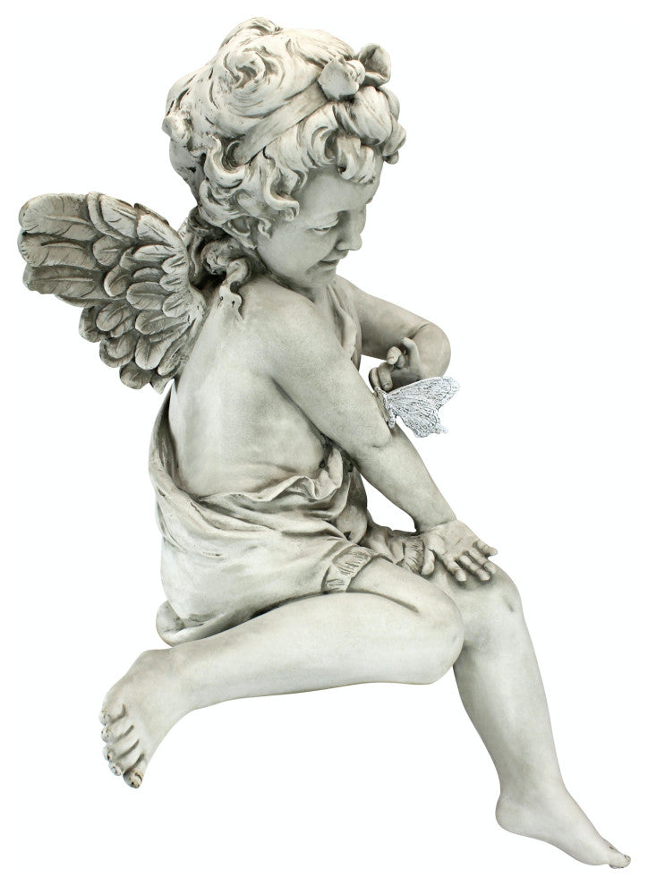 Peaceful Presence Garden Angel Sitter