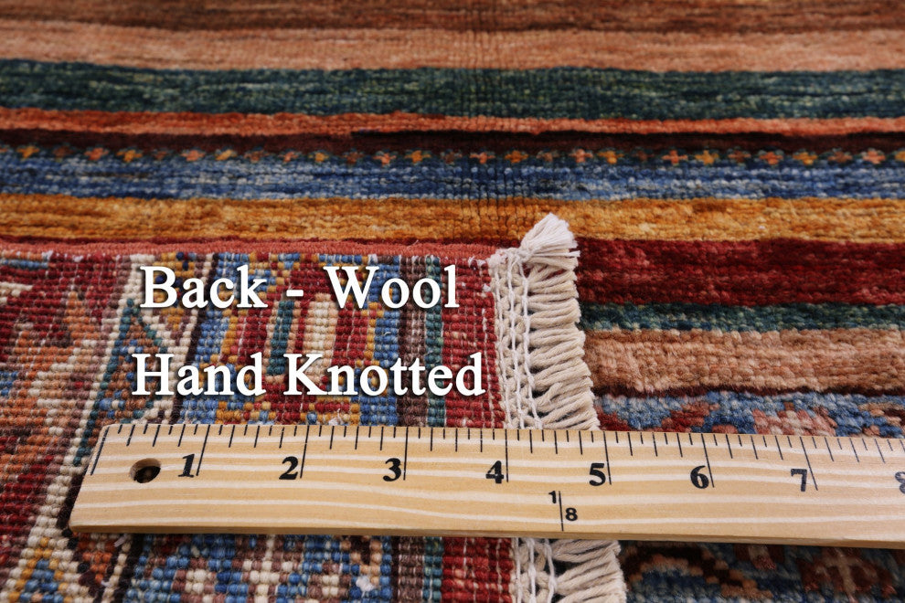 2' 8" X 3' 8" Khorjin Tribal Hand Knotted Wool Rug Q8412