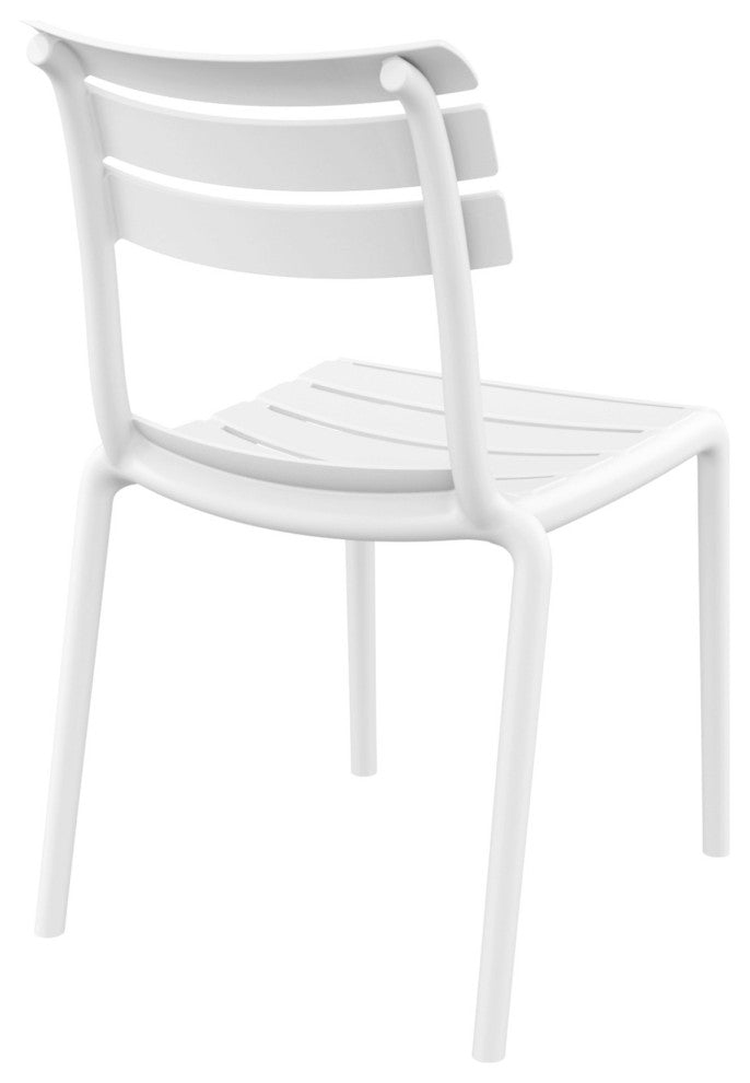 Helen Resin Outdoor Chair, Set of 2, White