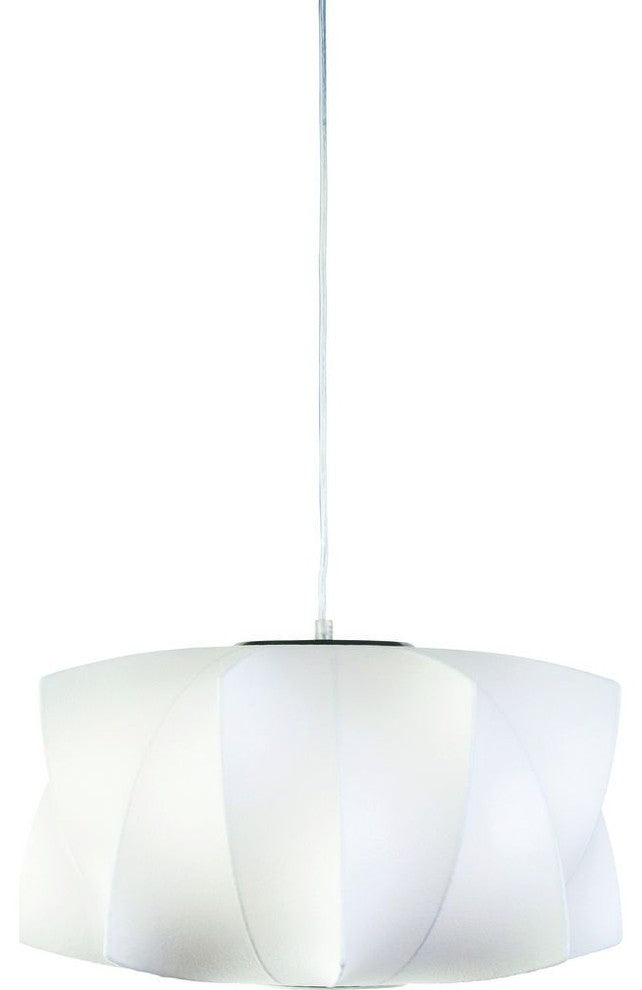 Nuevo Living Lex Lighting Pendant, White Acrylic Polymer, Large, Default Title
