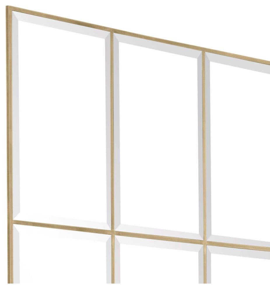 Bevelled Wall Mirror | Eichholtz Kravis, Gold