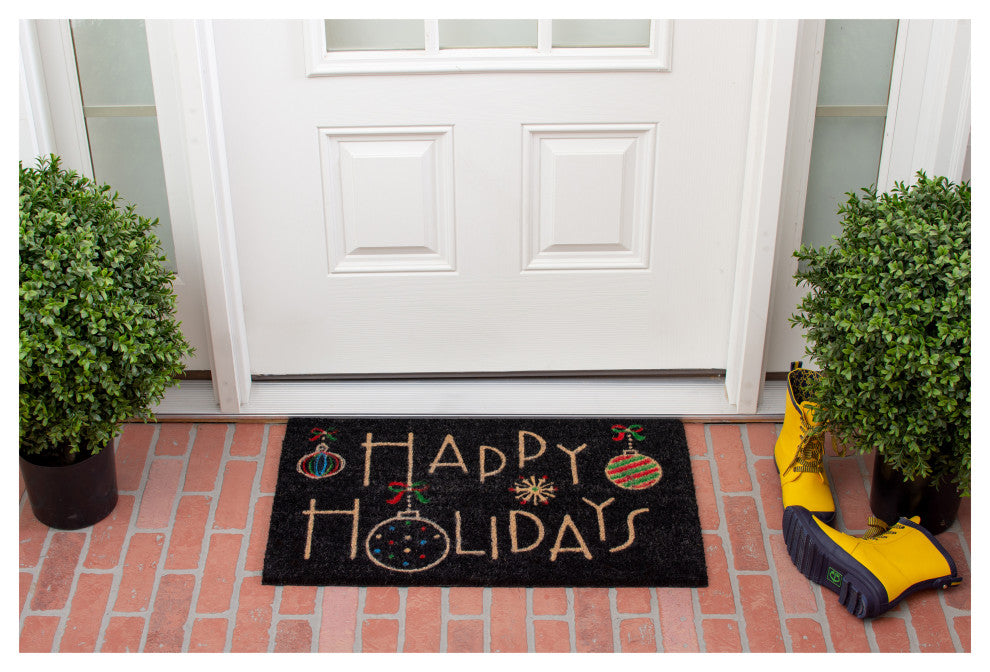 Calloway Mills Happy Holidays Doormat, 24'' X 36''