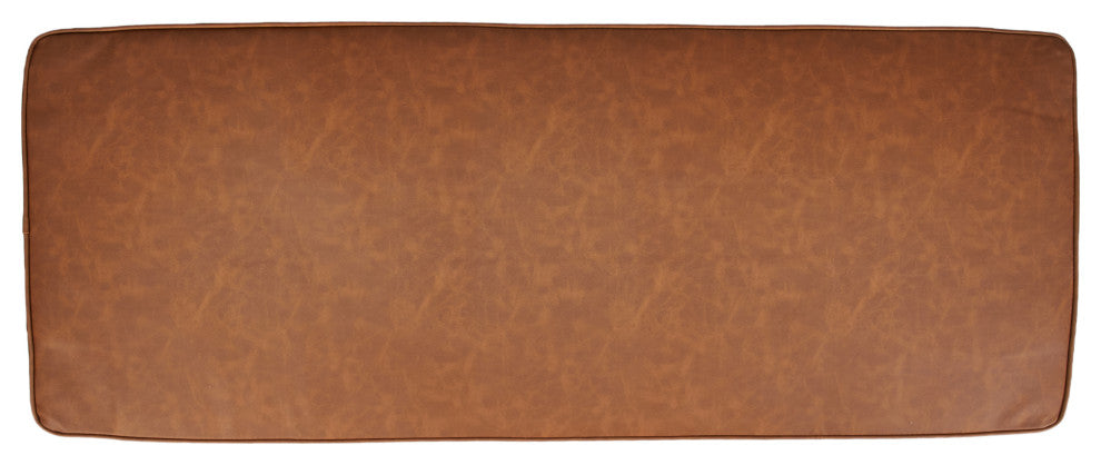 Atley Upholstered Modern Bench With Storage and Solid Wood Legs