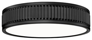 Stari LED Flush Mount in Matte Black